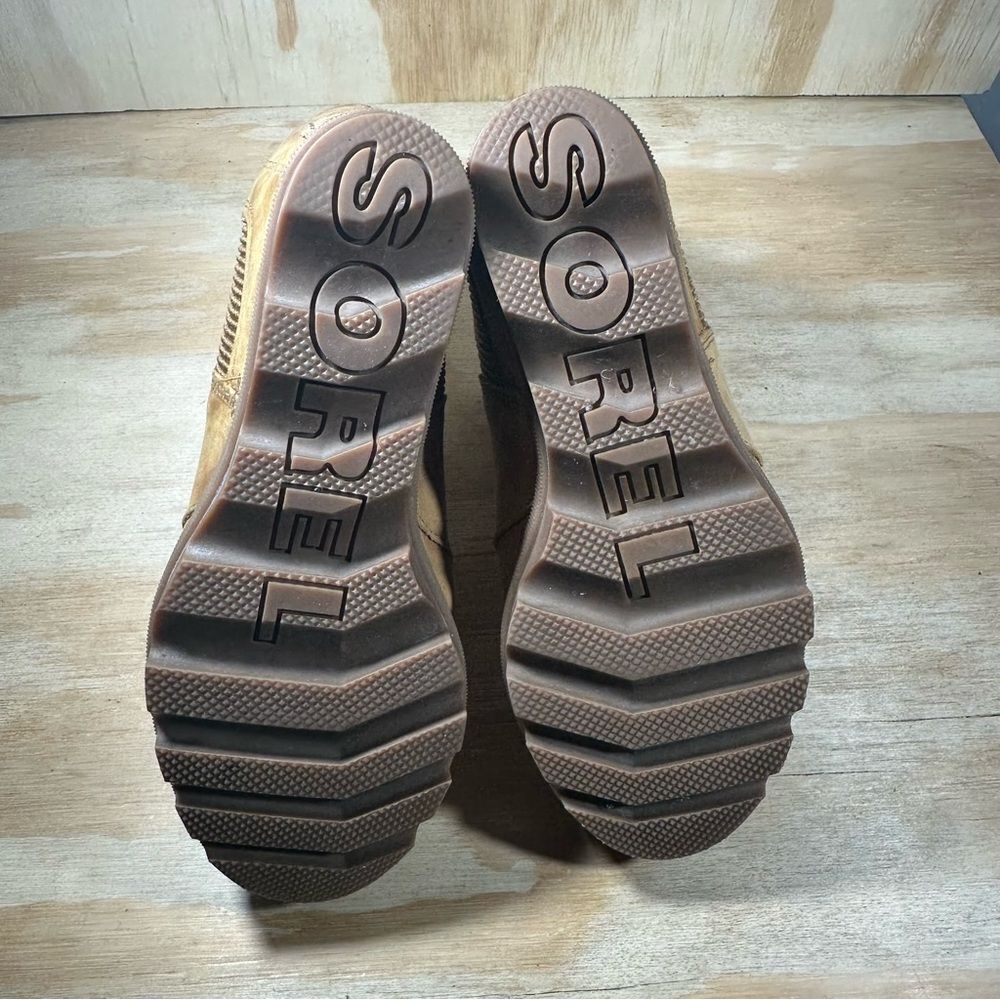 Sorel Tan Ankle Booties Women’s Size 8 - Picture 6 of 8
